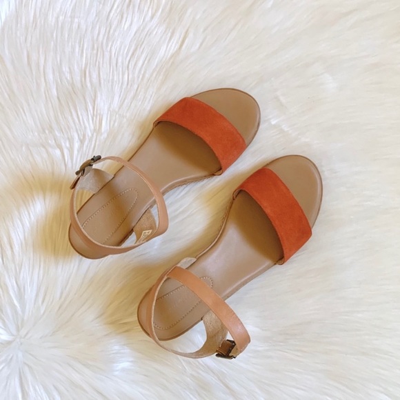 Timberland Whittier Leather Cork Wedge Sandals - Picture 5 of 6